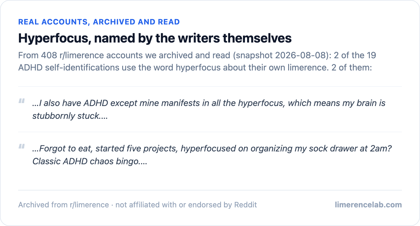 Hyperfocus, named by the writers themselves